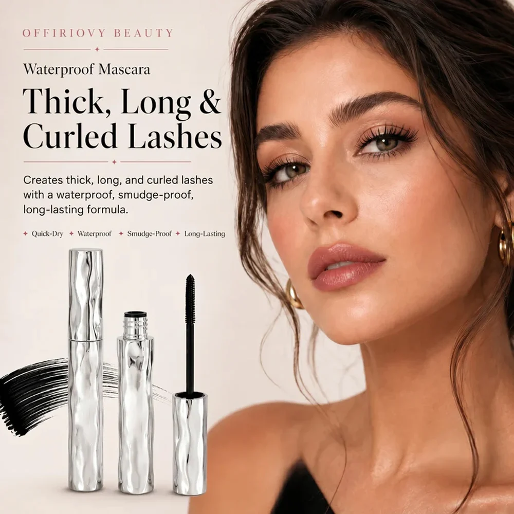 🤩Waterproof Fibre Mascara🌟🌟 – Volume & Length without Clumping for Dramatic Moments